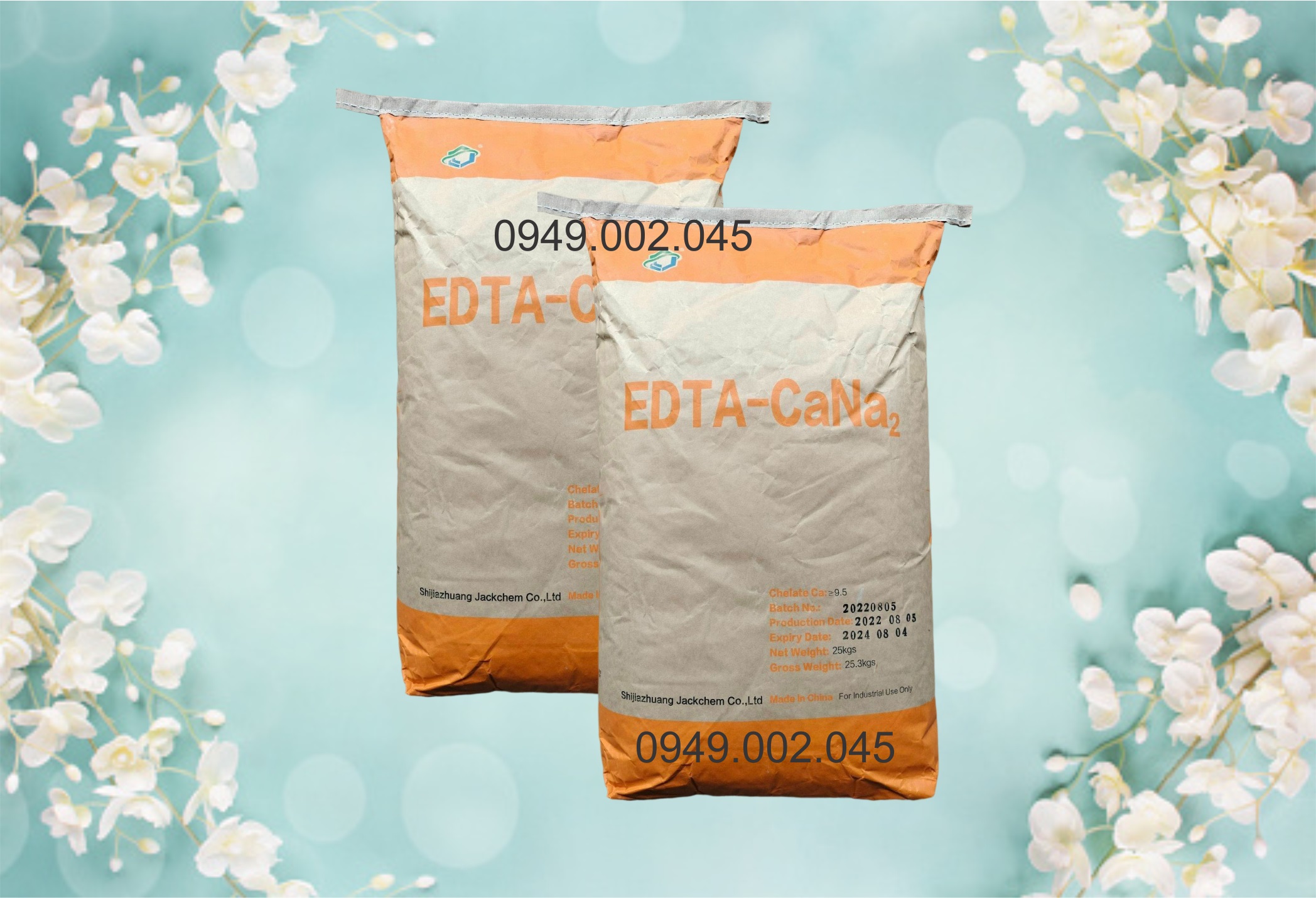 EDTA-CaNa2 - Khoáng canxi hữu cơ cho tôm cá